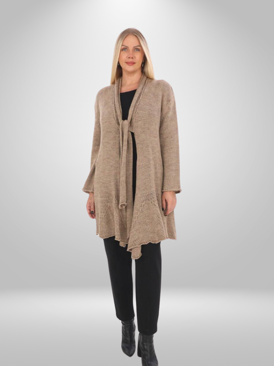 Divas Plus Size Knit Cardigan