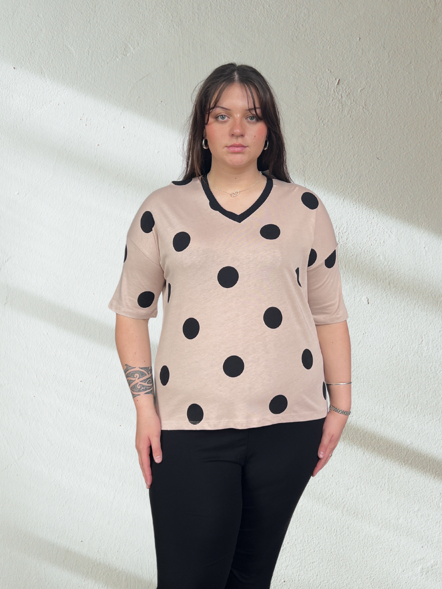 Destello Stylish Spot Blouse